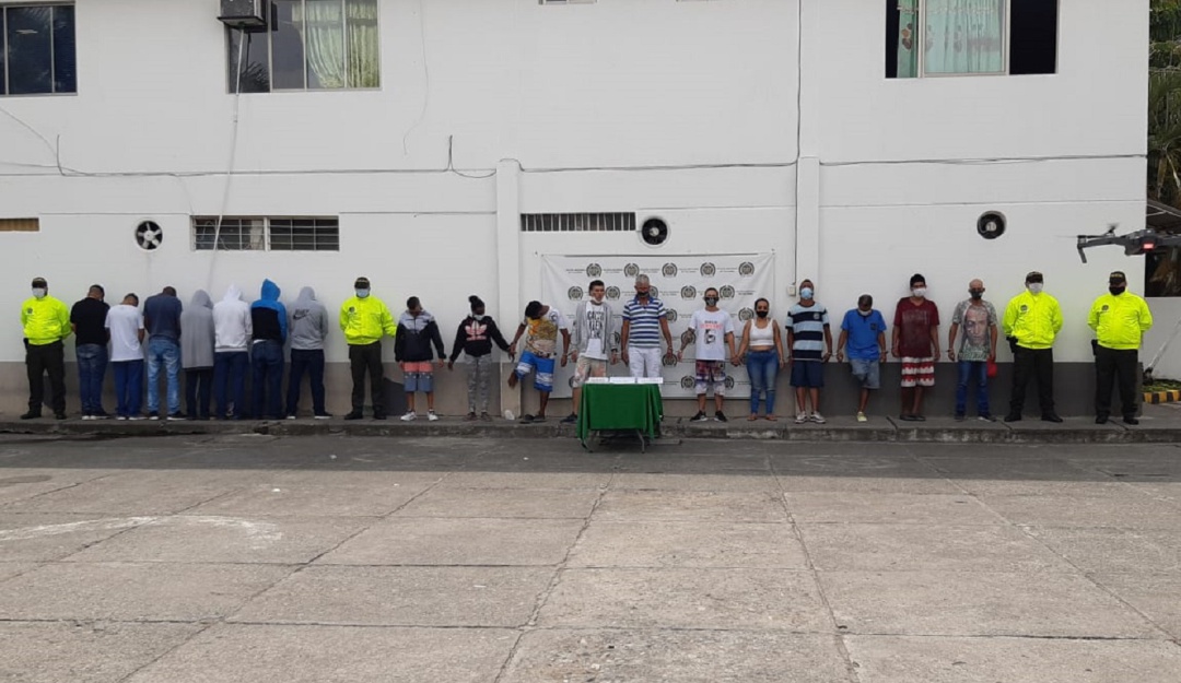 Captura masiva de miembros de banda delincuencial: Capturan a 19 integrantes de la banda 'Los Sayayines' en Tuluá