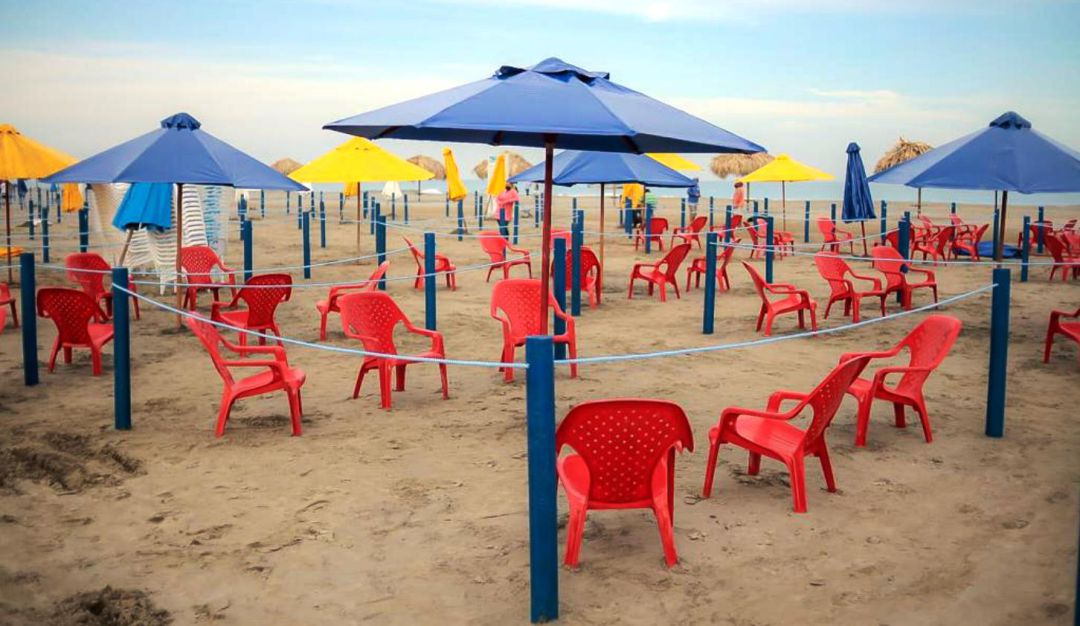 playa biosegura en Cartagena: Todo listo para la reapertura de la segunda playa biosegura en Cartagena