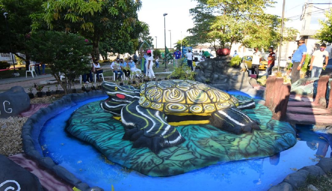 Medio ambiente en Cartagena: Inauguran parque ecológico en el barrio Villa Rosita de Cartagena