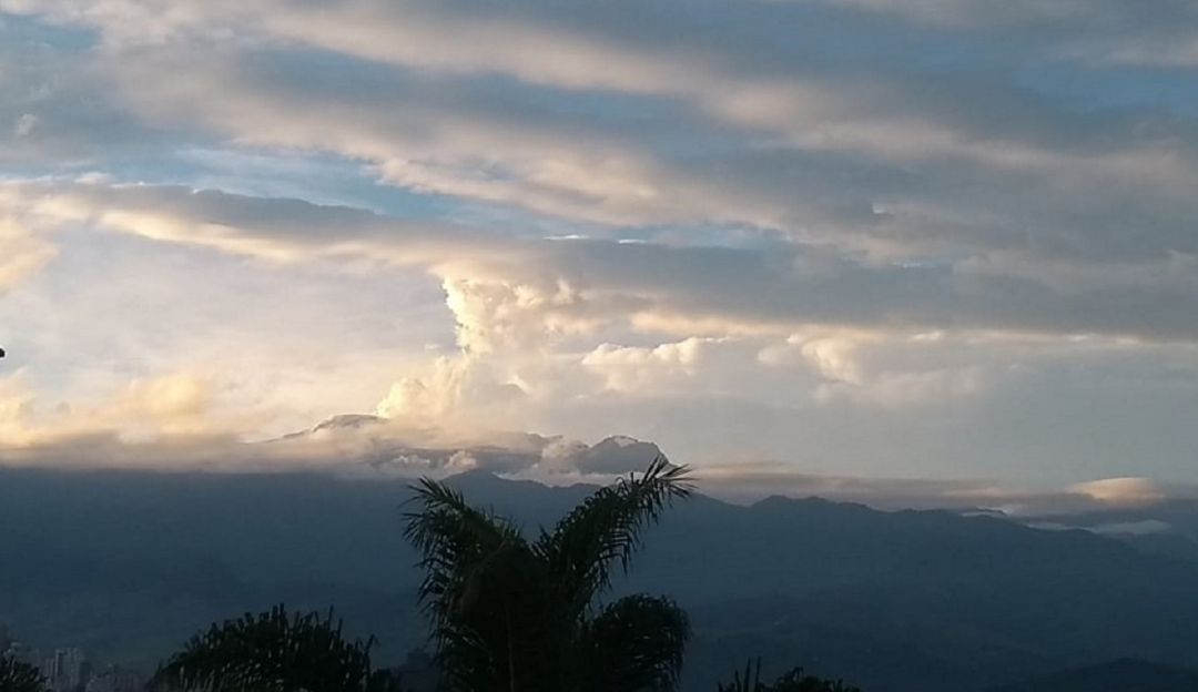 Panorámica del Volcán Nevado del Ruíz
