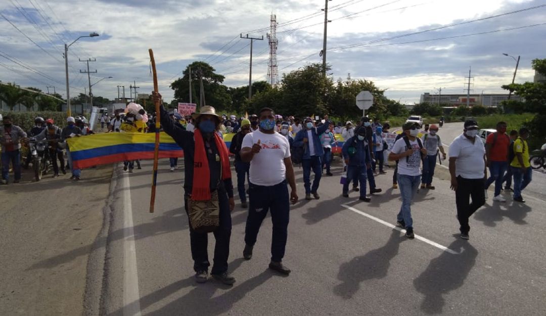 Comunidades en Cartagena: En Cartagena, comunidades de la zona industrial niegan nuevas marchas
