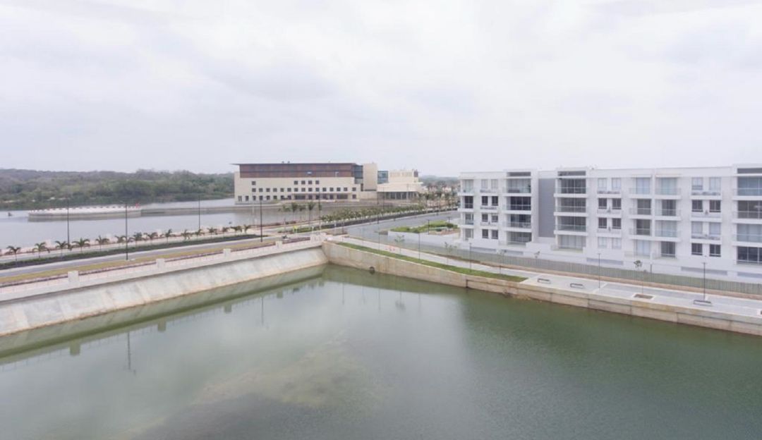 Peces en Cartagena: En Cartagena, Serena del Mar realizará intervención en el lago artificial