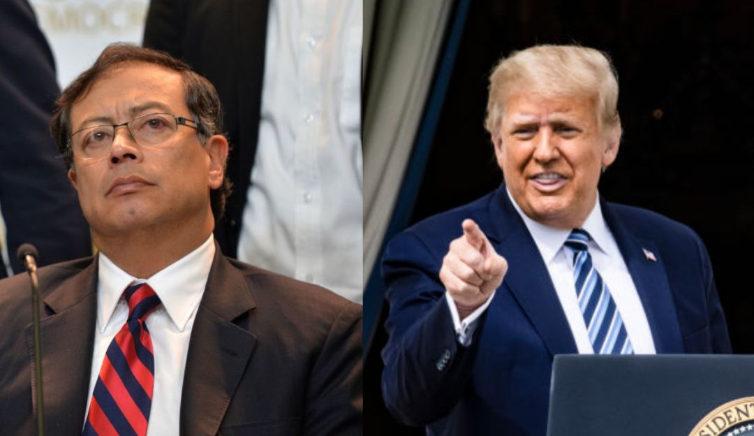 Donald Trump y Gustavo Petro: La respuesta de Petro a Trump por llamarlo "el mayor perdedor"
