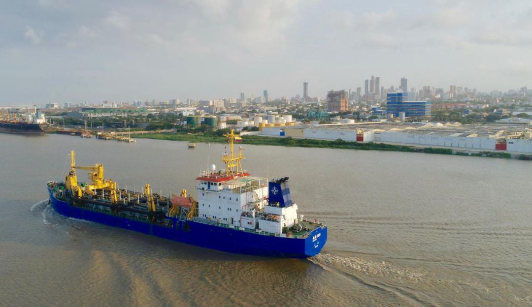 CANAL DE ACCESO AL PUERTO DE BARRANQUILLA: Cormagdalena restablecerá calado de 9.8 metros en canal de acceso