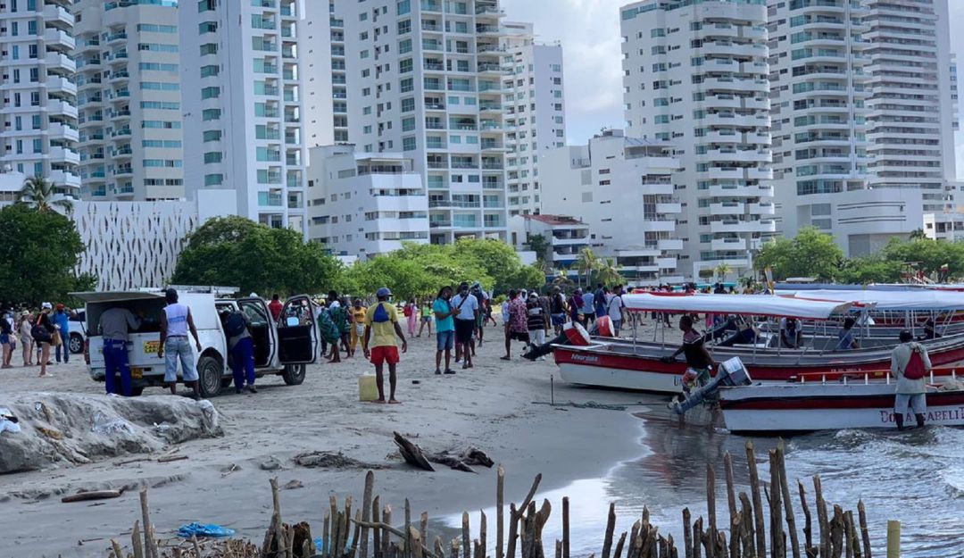 Descontrol zarpe de embarcaciones en Cartagena: Comunidad de Bocala en Cartagena, preocupada por el descontrol