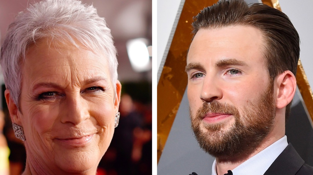 Jamie Lee Curtis cree que foto de Chris Evans desnudo no fue un accidente