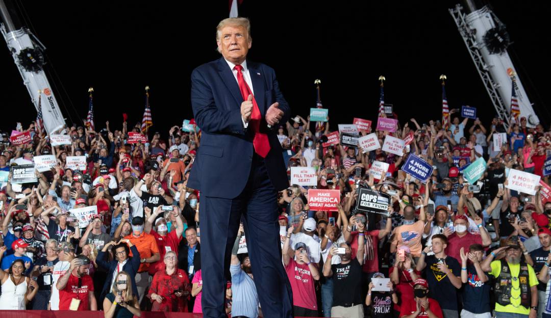 Colombia en el rally de Trump ante los latinos: Biden aceptó el apoyo de Petro porque no sabía quién era: Trump