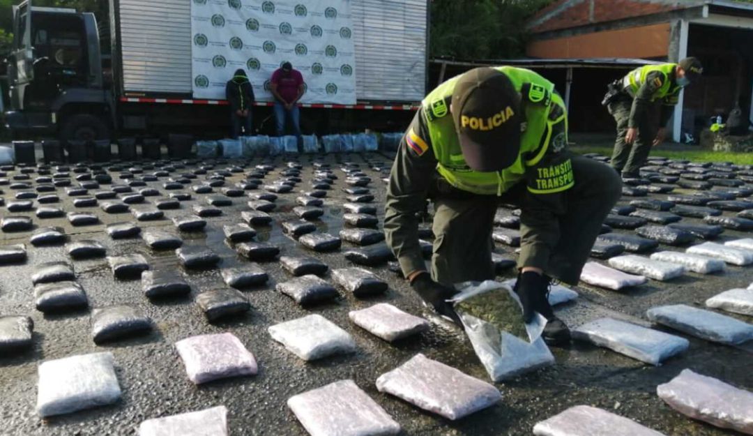 Incautación de marihuana en Pereira: Incautan más de 400 kilogramos de marihuana en Pereira