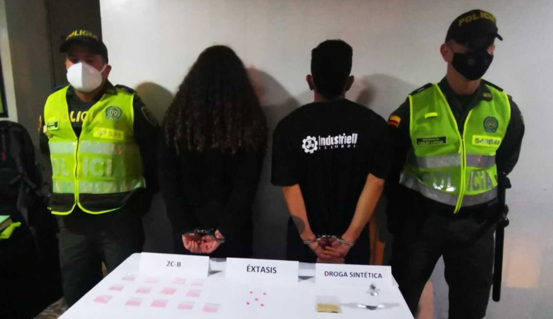 Capturan en Pereira a Policía con drogas: Policía de la Dirección Antinarcóticos fue capturado en Pereira con drogas