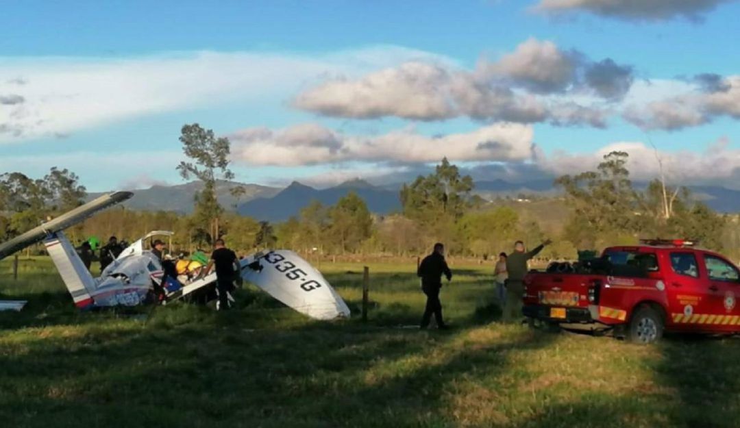 Muerte madre de Policía accidente avioneta en Cundimarca: Madre de un policía de Cartagena murió en accidente aéreo en Cundinamarca