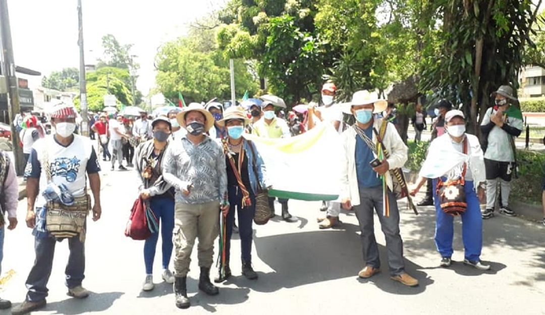 Participación del CRIDEC en la minga indígena nacional.