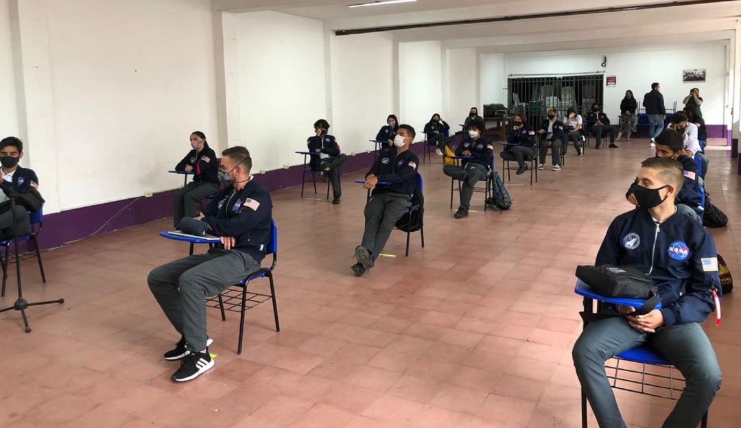 Bajo modelo de alternancia, dos colegios de Rionegro regresan a las aulas: Dos colegios de Rionegro regresan a las aulas bajo modelo de alternancia