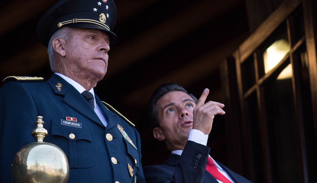 Narcotráfico Estados Unidos Mexico Enrique Peña Nieto: EE.UU. acusa exministro de Defensa mexicano por narcotráfico