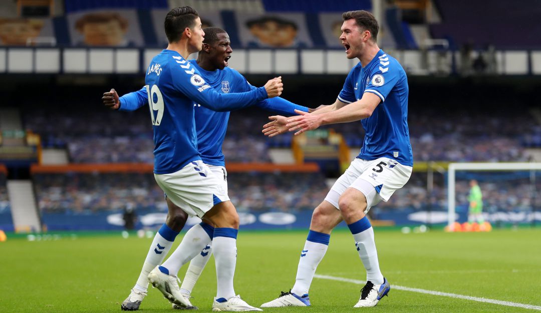 James Everton: Asistencia de James en empate 2-2 Everton vs. Liverpool en Premier