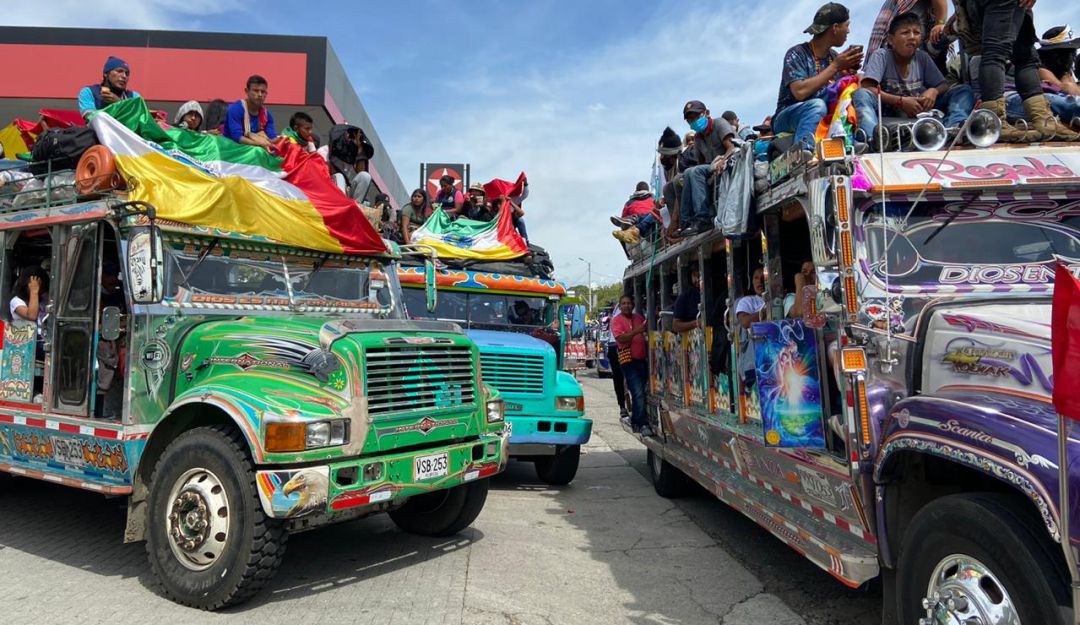Minga Indígena del Tolima: Minga indígena abandonó territorio tolimense