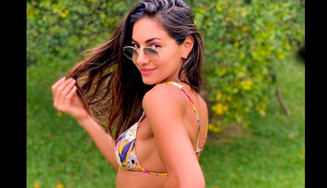 Valerie Dominguez figura: El baile de Valerie Domínguez en vestido de baño presumiendo su figura