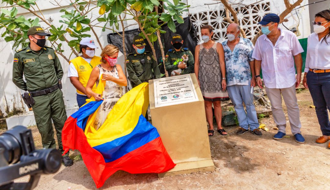 Asociación Somos Barú: Asociación Somos Barú reconstruirá estación de policía en el corregimiento