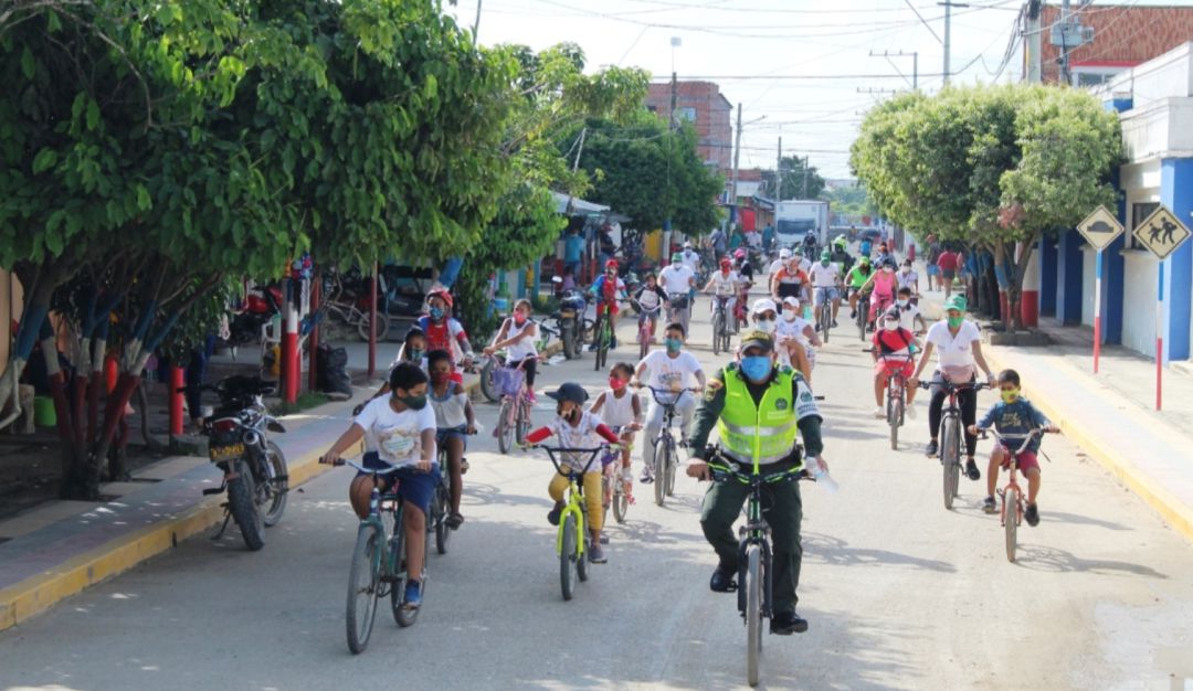 Río Viejo: Policía de Bolívar desarrolló jornada lúdico-recreativa en Río Viejo