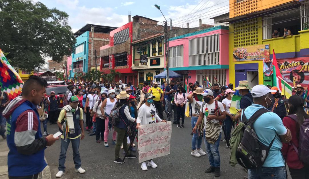 Minga indígena: Indígenas en Valle y Cauca están en alerta frente a la reunión con Duque