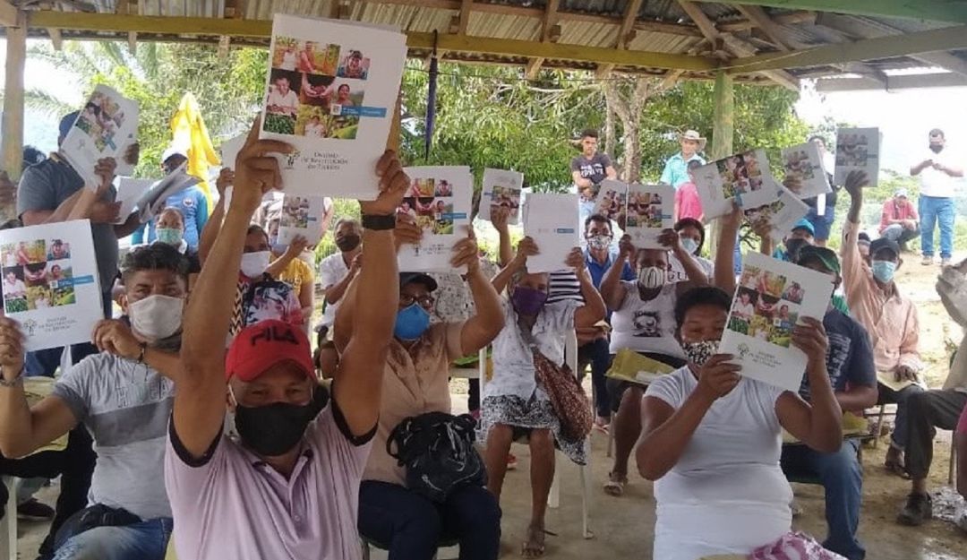 Familias de Tierra Grata en Bolívar: 30 familias de Tierra Grata en Bolívar son legítimos dueños de sus tierras