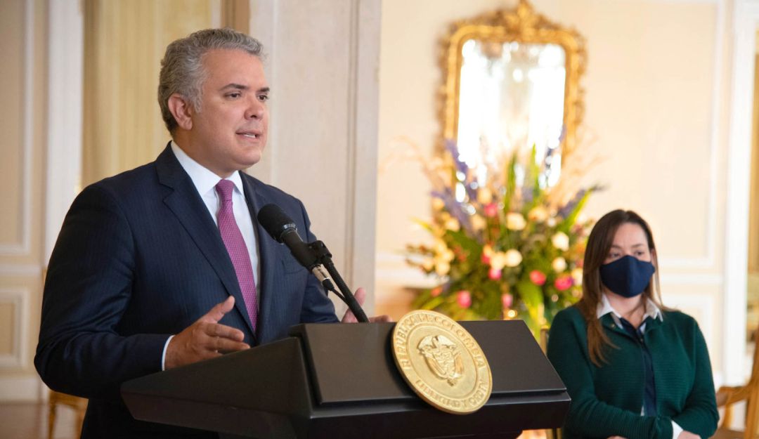 Duque sobre Minga: Nadie puede decir que para ser escuchado necesita aglomeraciones: Duque