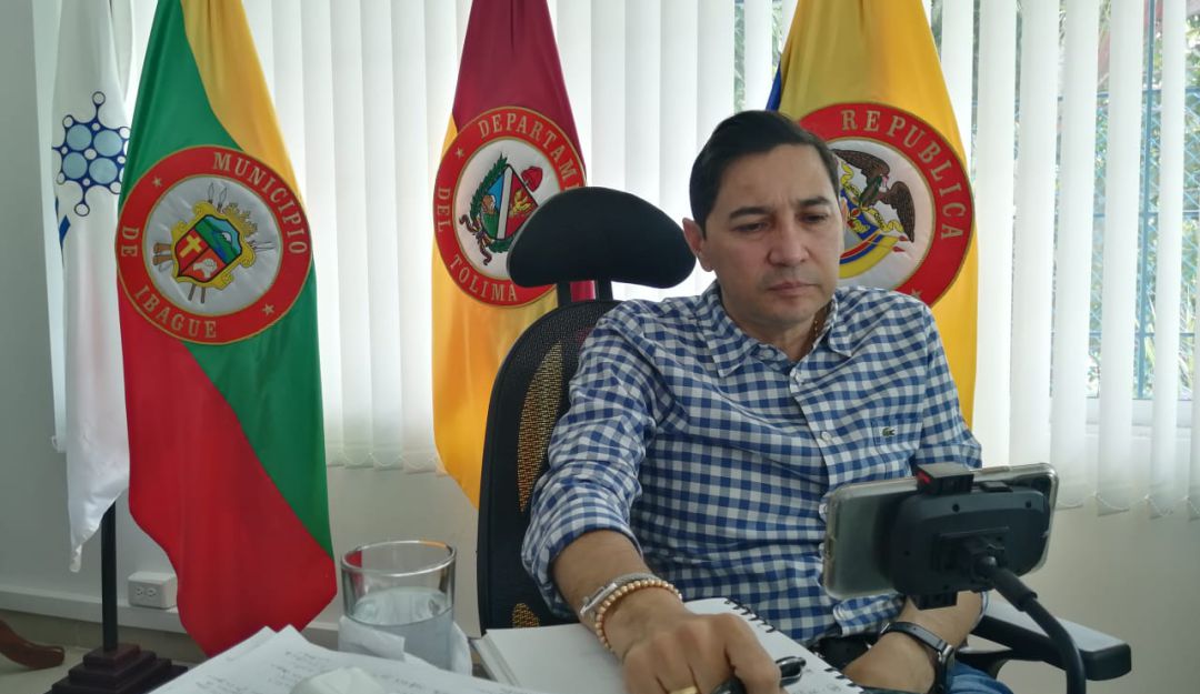 Andrés Fabián Hurtado, alcalde de Ibagué