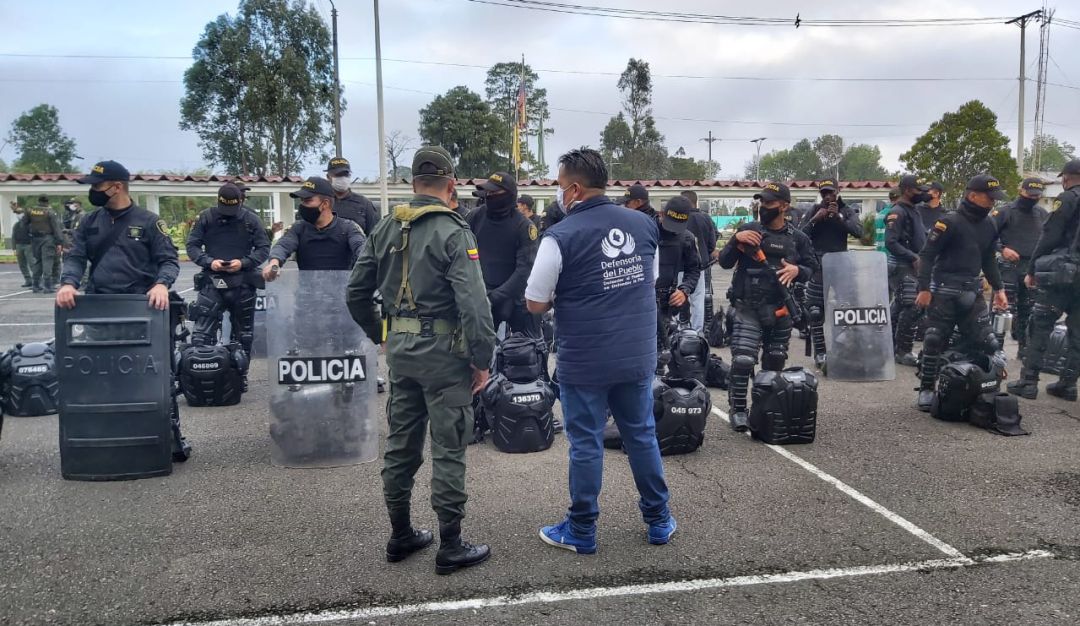 Esmad Protestas: Defensoría verificará implementos del Esmad durante el paro nacional