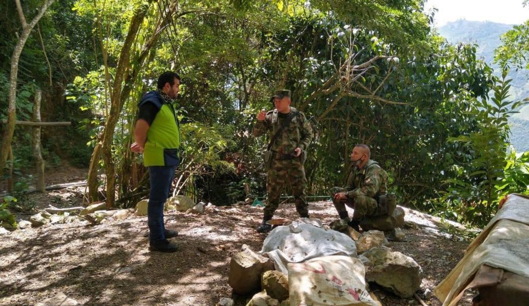 Minería ilícita: Autoridades desmontan minería ilícita en 7 hectáreas de Argelia y Abejorral