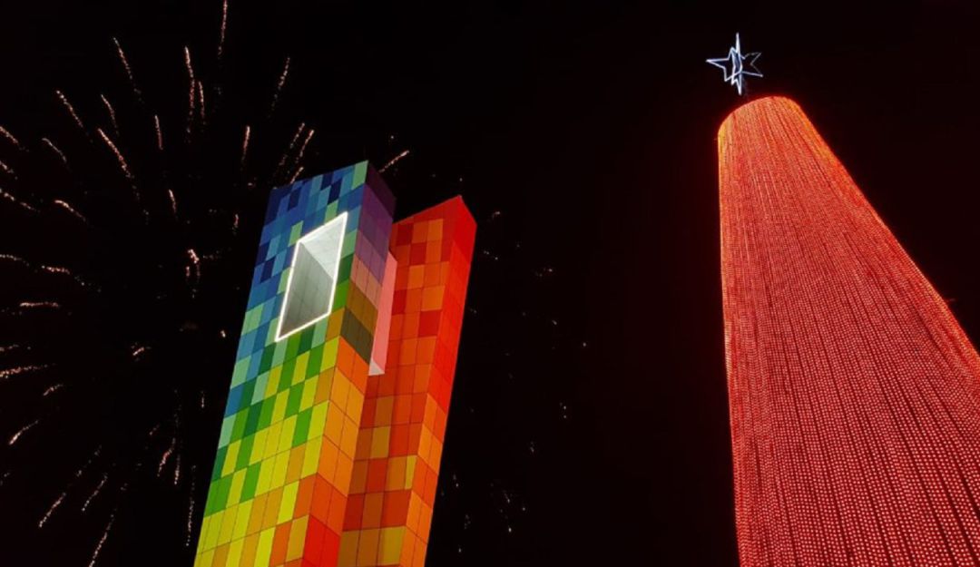 Árbol de Navidad Tecnoglass: Ya hay fecha para la iluminación del árbol de navidad más alto de Colombia