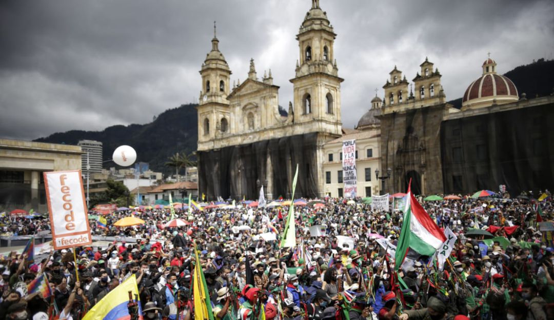 Paro Nacional Bogotá: Masiva y pacífica: Así transcurrió la jornada de Paro Nacional