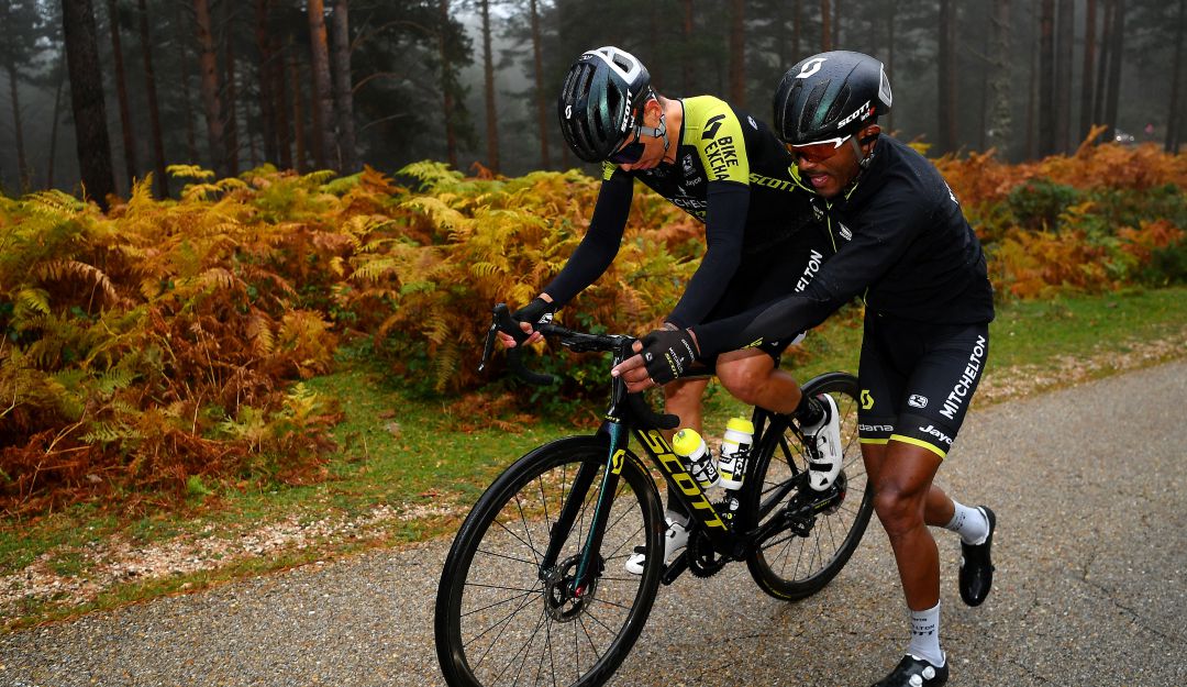 La Vuelta colombianos: Chaves: "Lo que pensaba en ese momento no se puede decir en vivo"