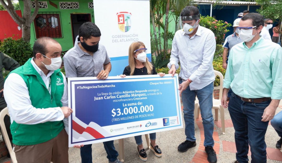 Reactivación económica: $15 mil millones en créditos han recibido comerciantes en el Atlántico