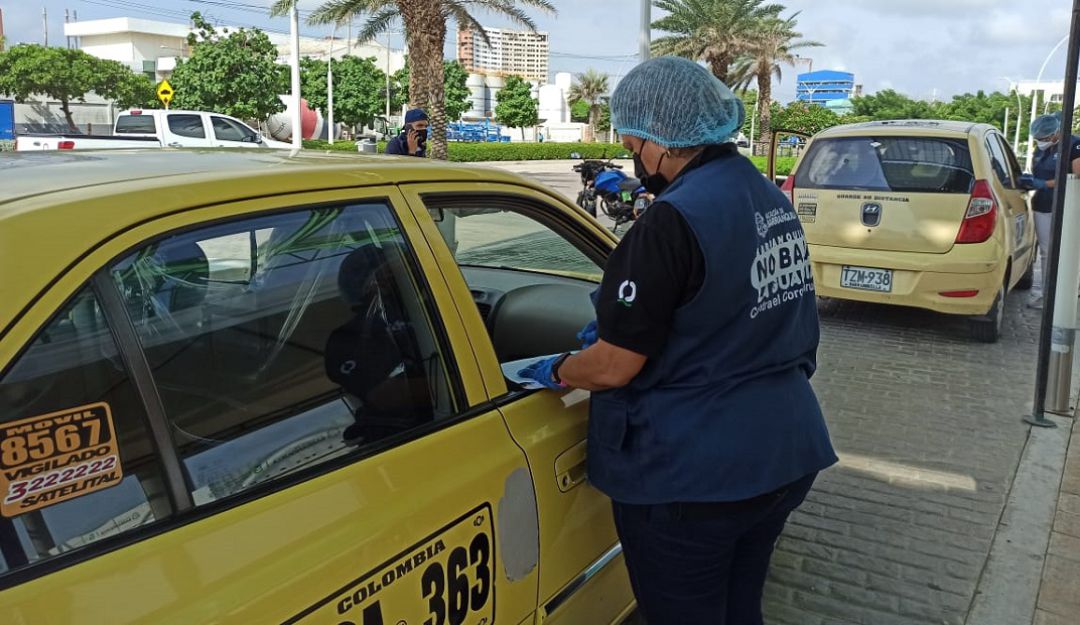 Jornada de salud para taxistas: Caracol Radio lideró jornada de salud para taxistas en Barranquilla