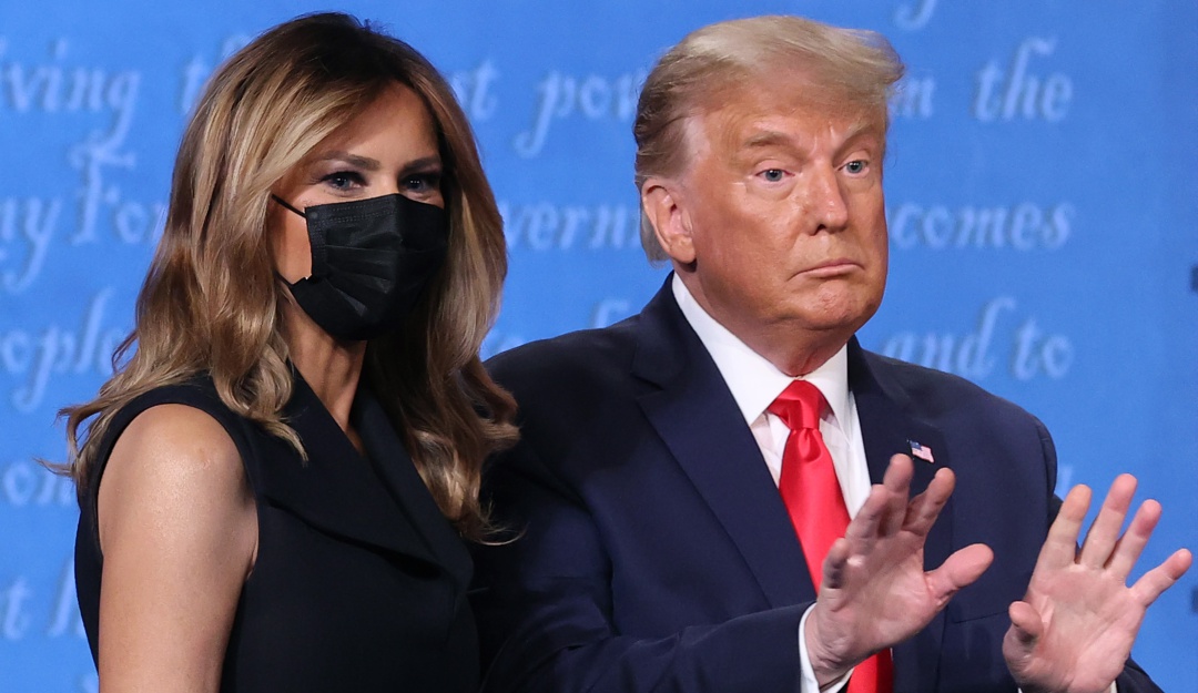 Donald Trump y Melania: El mensaje de Donald Trump y Melania al cierre del debate presidencial