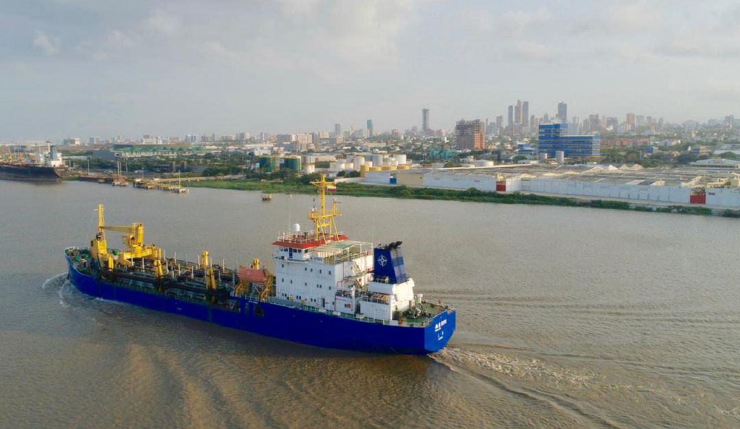 Calado en el Puerto de Barranquilla: Leve mejoría de calado en el Puerto de Barranquilla