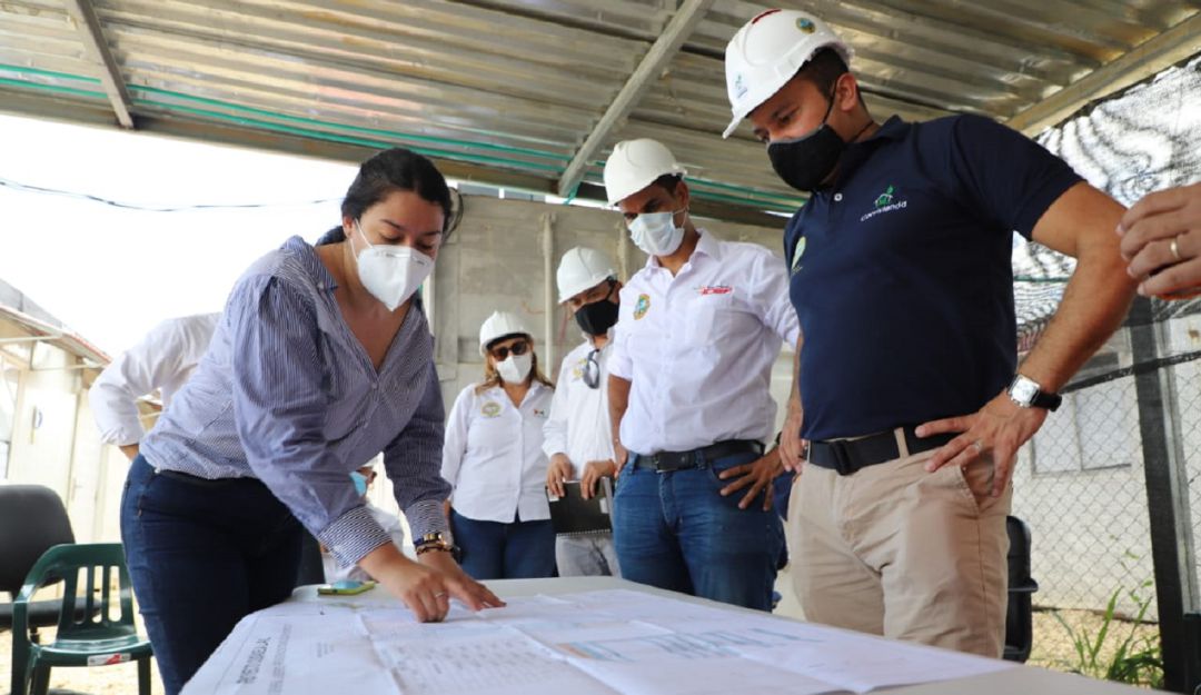 Parque recreativo Ciudadela La Paz en Cartagena: Revisan terrenos para parque recreativo en Ciudadela La Paz en Cartagena