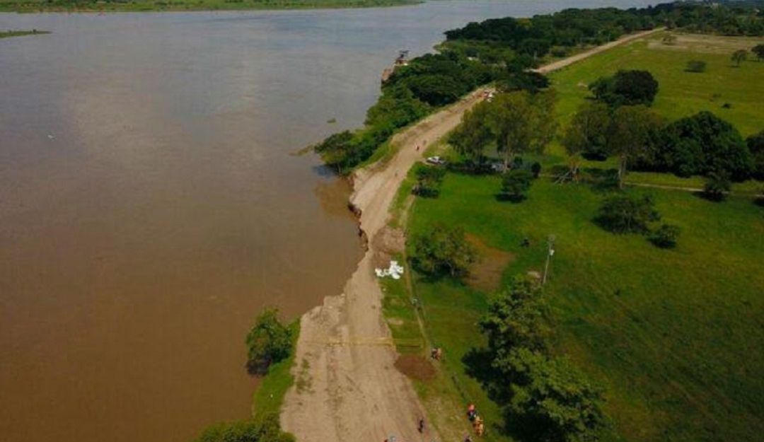 Erosión en Salamina: Declaran urgencia para atender erosión en Salamina
