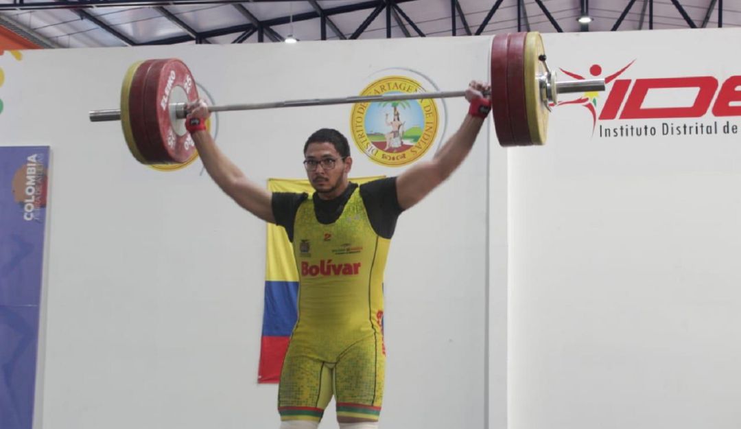 Equipo de pesas masculino de Bolívar: Equipo de pesas masculino de Bolívar, primer lugar en Campeonato de Mayores