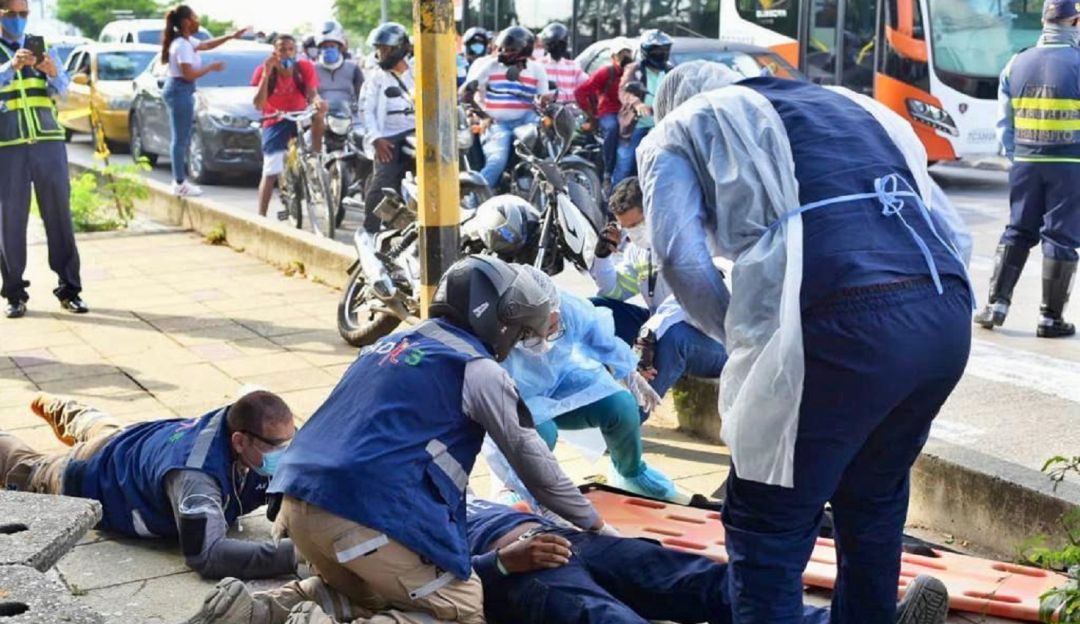 Accidentes de tránsito en Cartagena: Motocicletas están involucradas en 696 accidentes en Cartagena este año