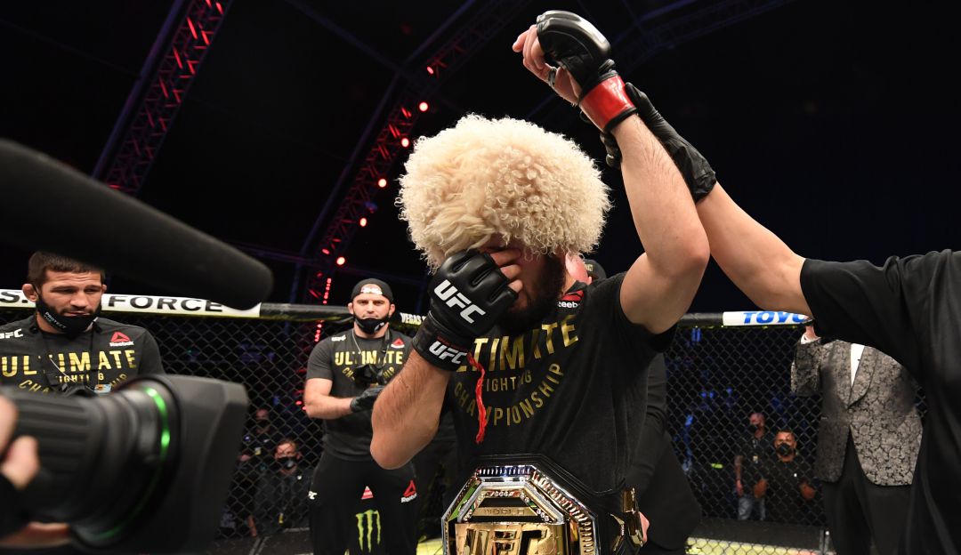 UFC: Campeón e invicto, así se retira Khabib de la UFC tras muerte de su padre