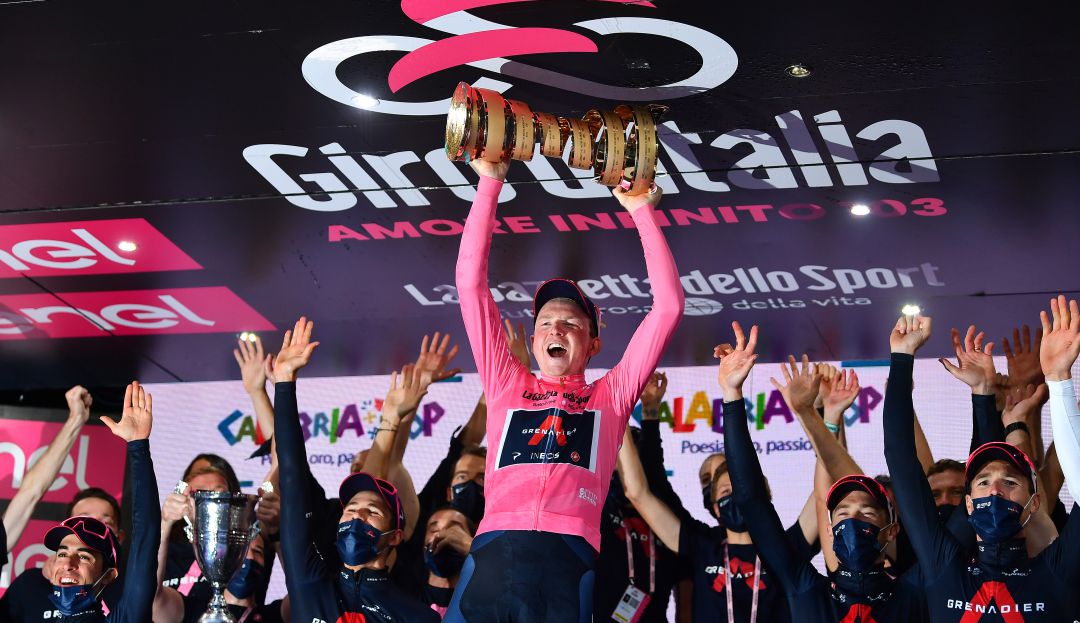 Giro de Italia 2020: Geoghegan Hart: “Esto es muy raro, se trata de un sueño muy grande”