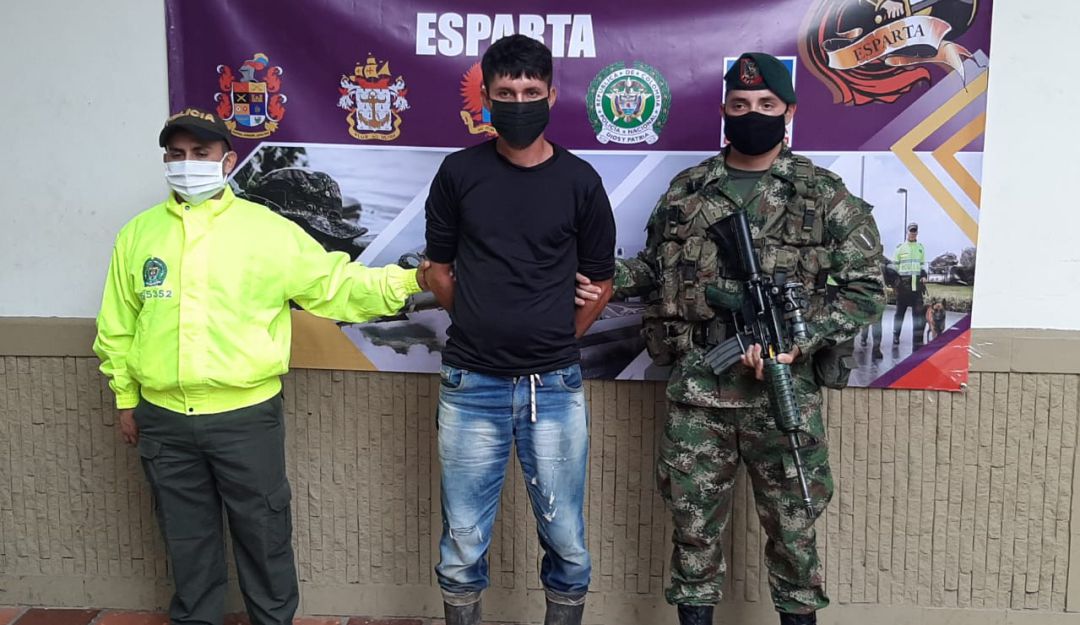 Policía Norte de Santander: Capturan a alias 'Pateperro', cabecilla del ELN en Norte de Santander