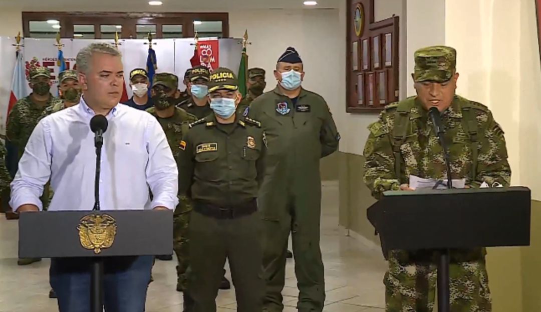 Cabecillas capturados: Presidente Iván Duque confirmó que fue abatido alias 'Uriel'