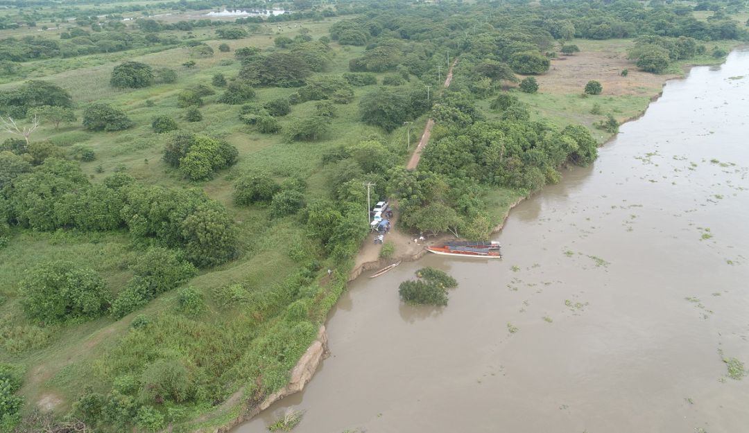 Desbordamiento del río Magdalena: El río está a 40cm de desbordarse: alcaldía de Ponedera