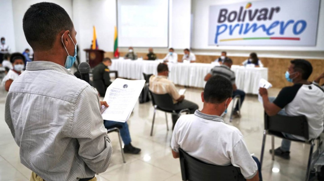 Avanzan encuentros con líderes de Montes de María para trabajo territorial