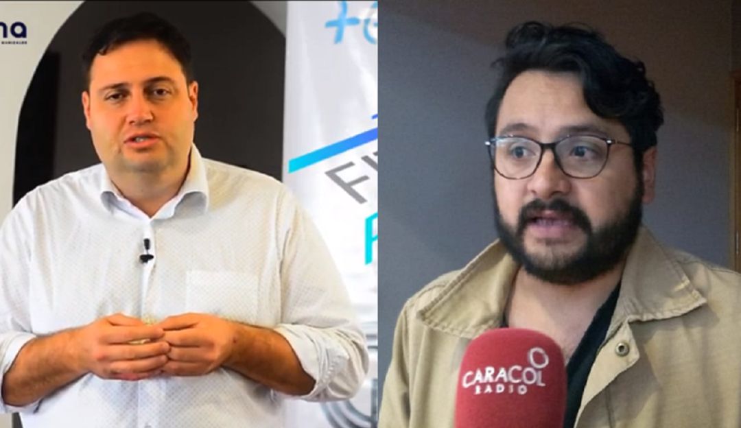 Arturo Espejo Arbeláez, gerente de Invama - Camilo Vallejo Giraldo, gerente de la Corporación cívica de Caldas.
