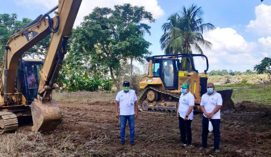 Santa Pabla: Avanzan trabajos contra inundaciones en el corregimiento Santa Pabla