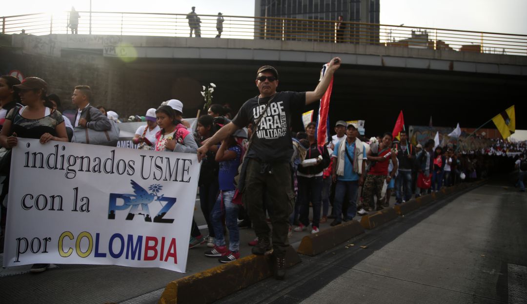 Peregrinación por la Paz: Farc: Cerca de 1.300 excombatientes llegarían a Bogotá el fin de semana