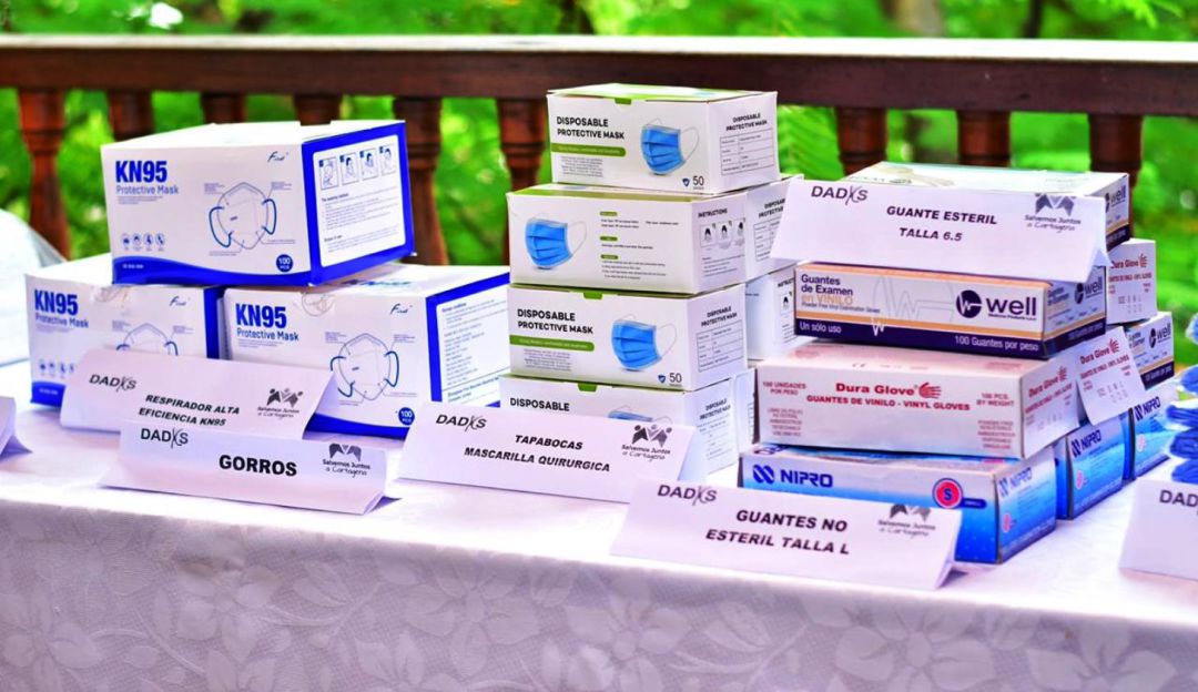 Dadis: Dadis entrega más de 300 mil elementos de protección personal