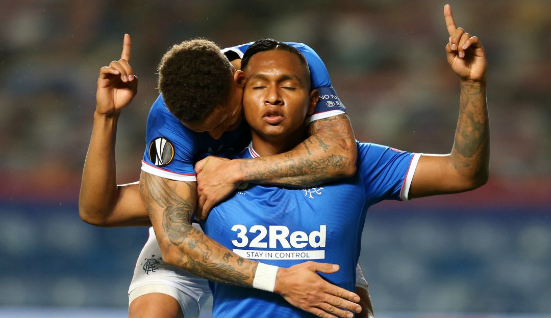 Morelos Ospina Liga de Europa: Alfredo Morelos le entregó la victoria al Rangers en la Liga de Europa